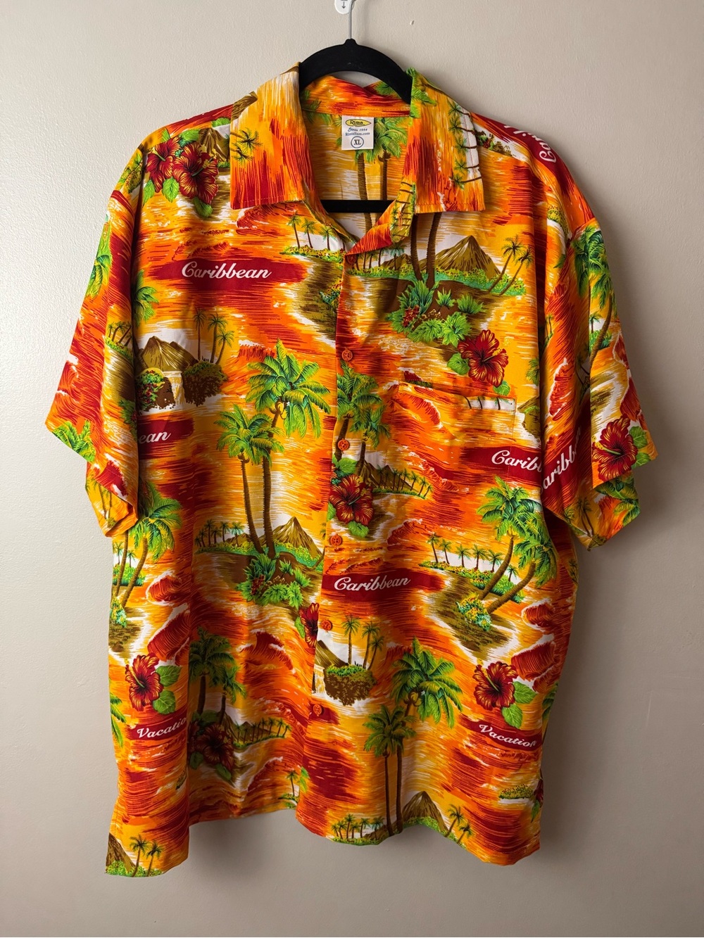 Vintage 1996 Rima Tropical Caribbean Hawaiian Shirt XL